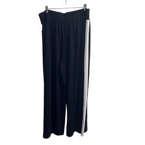 NWT Gap Womens Pull‎ On Leisure Pants Size XL Navy White Stripe